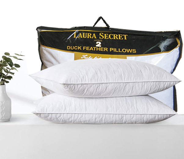 Twin Pack Duck Feather Pillows