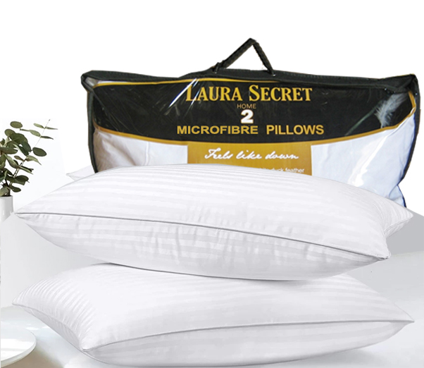Twin Pack Microfibre Pillows