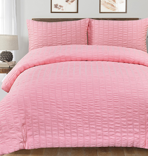 Seersucker Duvet Cover Set